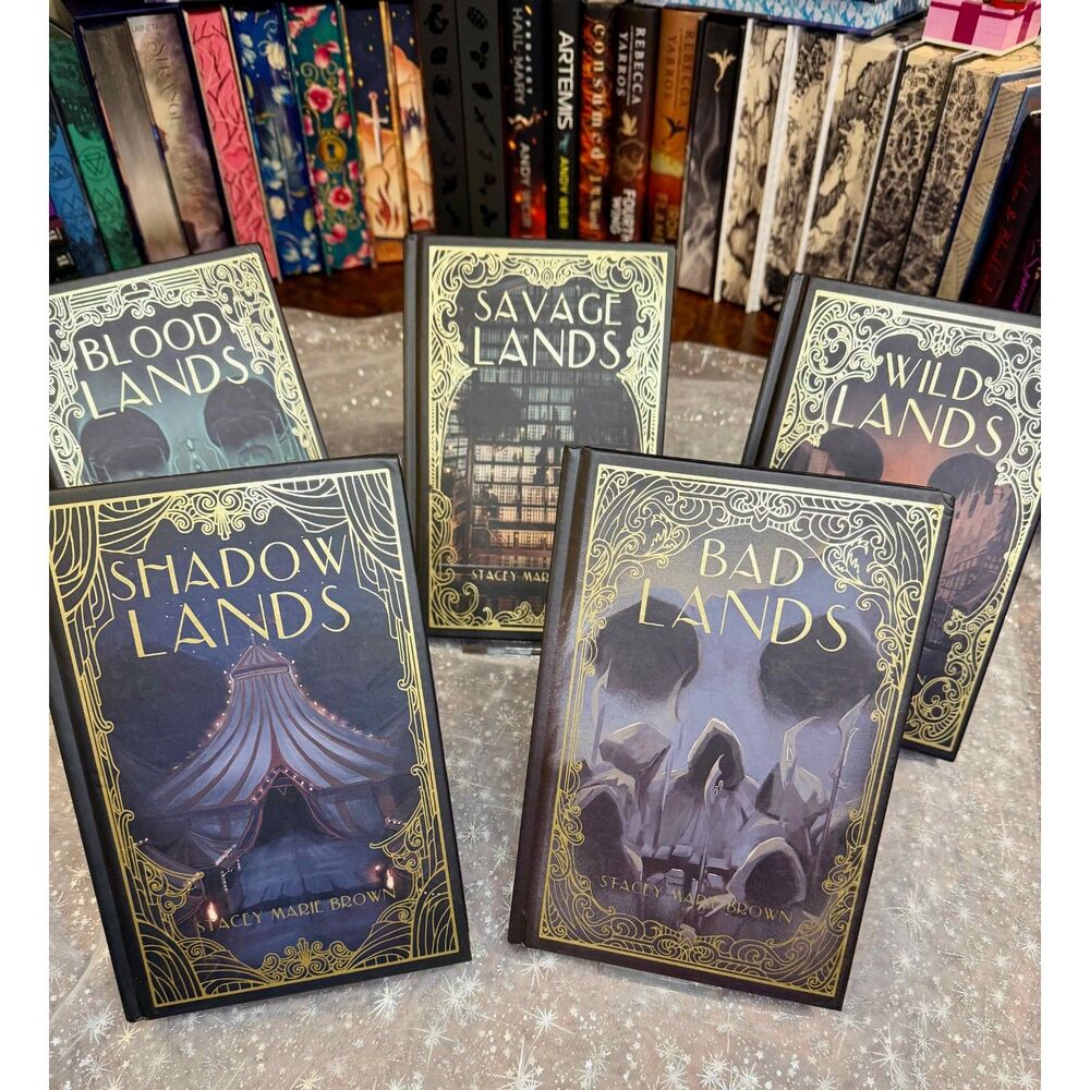 Savage Lands Series Books 1, 2, 4, 5, 6 Bookish Box signed by Stacey Marie Brown
